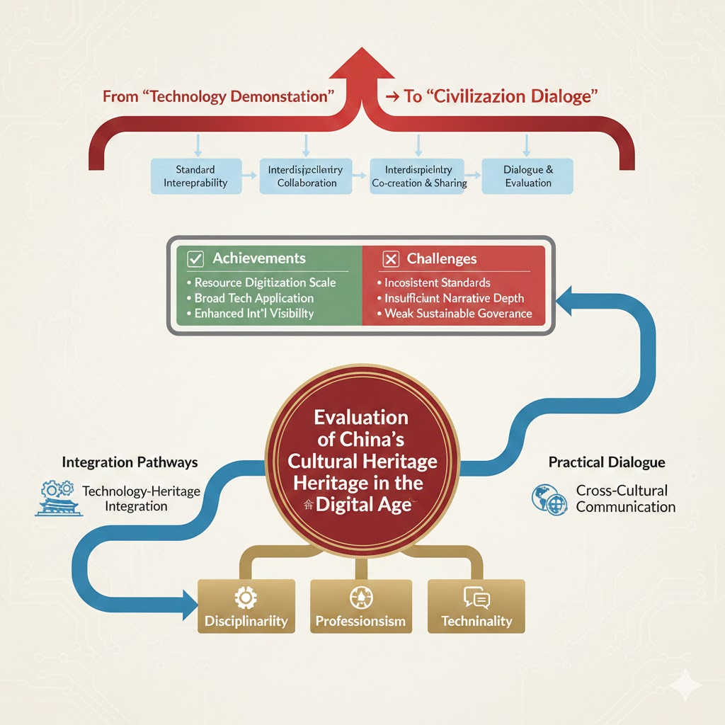 Evaluation of the Development of China's Cultural Heritage in the Digital Age